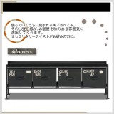 ずっと使っていると、引出しや天板がボコボコなり、雰囲気がどんどん良くなるのがカッコイイ。少しミリタリーテイストの小引出し。引き出し4杯・6杯・9杯・12杯縦・12杯横・20杯のタイプをご用意しています。