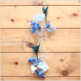 ハーバリウムキット・花材セットです!少量パック・小分けパックなので、必要以上に在庫を抱える必要がありません。ハーバリウム制作に欠かせないプリザーブドフラワーやドライフラワーの花材・お試しキットをご用意しました。本ページでは、クラシカルな雰囲気、ブルーを基調とした花材の組み合わせ!ハーバリウム花材パックになります。(花材のみの販売)