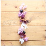 ブルーベリーヨーグルトをイメージした美味しそうな花材パック♪ハーバリウムキット・花材セットです!少量パック・小分けパックなので、必要以上に在庫を抱える必要がありません。ハーバリウム制作に欠かせないプリザーブドフラワーやドライフラワーの花材・お試しキットをご用意しました。
