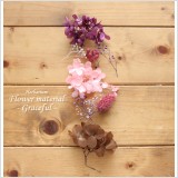 Graceful=優雅な の意味にぴったりなハーバリウム花材キット♪エレガントで上品な仕上がりになるハーバリウム花材キットです。ハーバリウム資材、アロマキャンドル、サシェなどの材料におすすめ!小分け花材パックです。