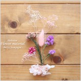 ベリー&シャンパンのスイーツをイメージした花材キット♪こちらは花材のみの販売になりますので、お客様側にて制作していただくキットです。本商品は花材のみの販売です。(オイルやガラス瓶は別売りです。)
