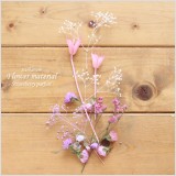 いちごパフェをイメージした花材キット♪こちらは花材のみの販売になりますので、お客様側にて制作していただくキットです。本商品は花材のみの販売です。(オイルやガラス瓶は別売りです。)