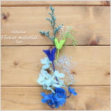 夏の海をイメージしたハーバリウム花材キット♪こちらは花材のみの販売になりますので、お客様側にて制作していただく花材キットです。本商品は花材のみの販売です。(オイルやガラス瓶は別売りです。)※3〜4枚目写真は、ハーバリウム完成品イメージ写真です。夏